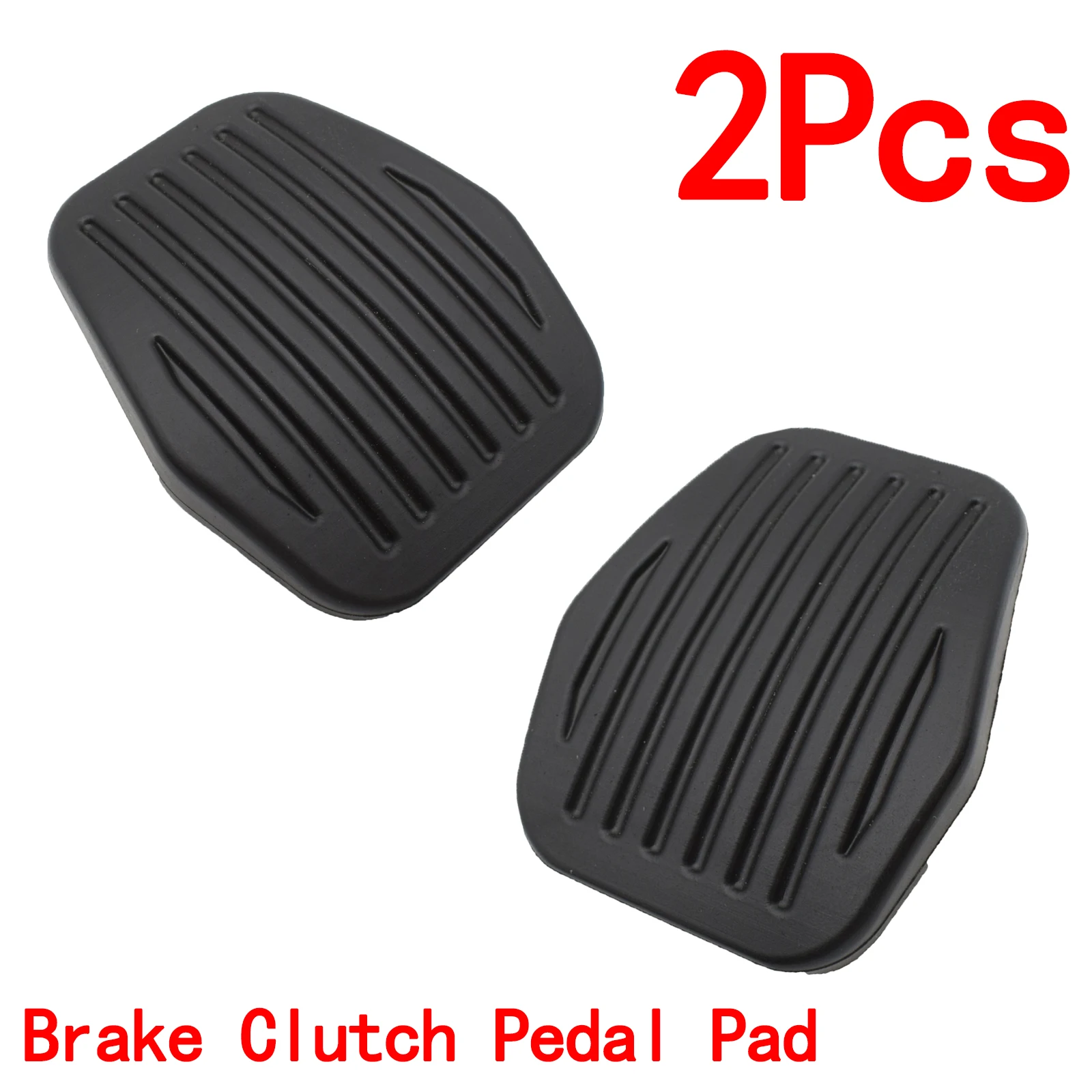 2PCS Car Clutch Brake Pedal Rubber Pad Cover For Ford MK2 Focus Iii Cmax C-MAX - £10.52 GBP
