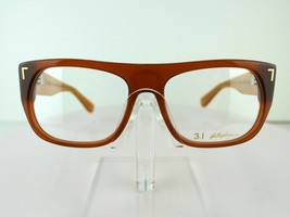 Phillip Lim Emile (AMB) Shiny Amber 53 x 16 140 mm Frames Eyeglasses - £19.52 GBP