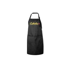 Cabelas Leaf Logo BBQ Apron Black - £19.74 GBP