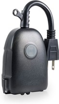 Enbrighten, Black, Outdoor, Wi-Fi Smart Light Switch, 51251 - £32.20 GBP