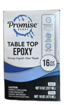 Epoxy Resin Promise Table Top 2Part 16oz High Gloss 8oz Resin + 8oz Gal ... - £15.58 GBP