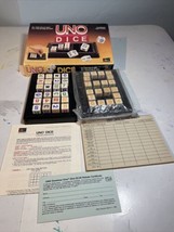 UNO DICE Vtg 1987 Game 2-6 players. Fun Of Uno Action Of Dice. 3 Games I... - $14.49