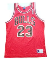 Michael Jordan Jersey Chicago Bulls #23 Mens Size 44 Authentic Champion - $38.79