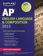 Kaplan AP English Language and Composition 2015 Paperback Denise Brand New - $147.62 MXN