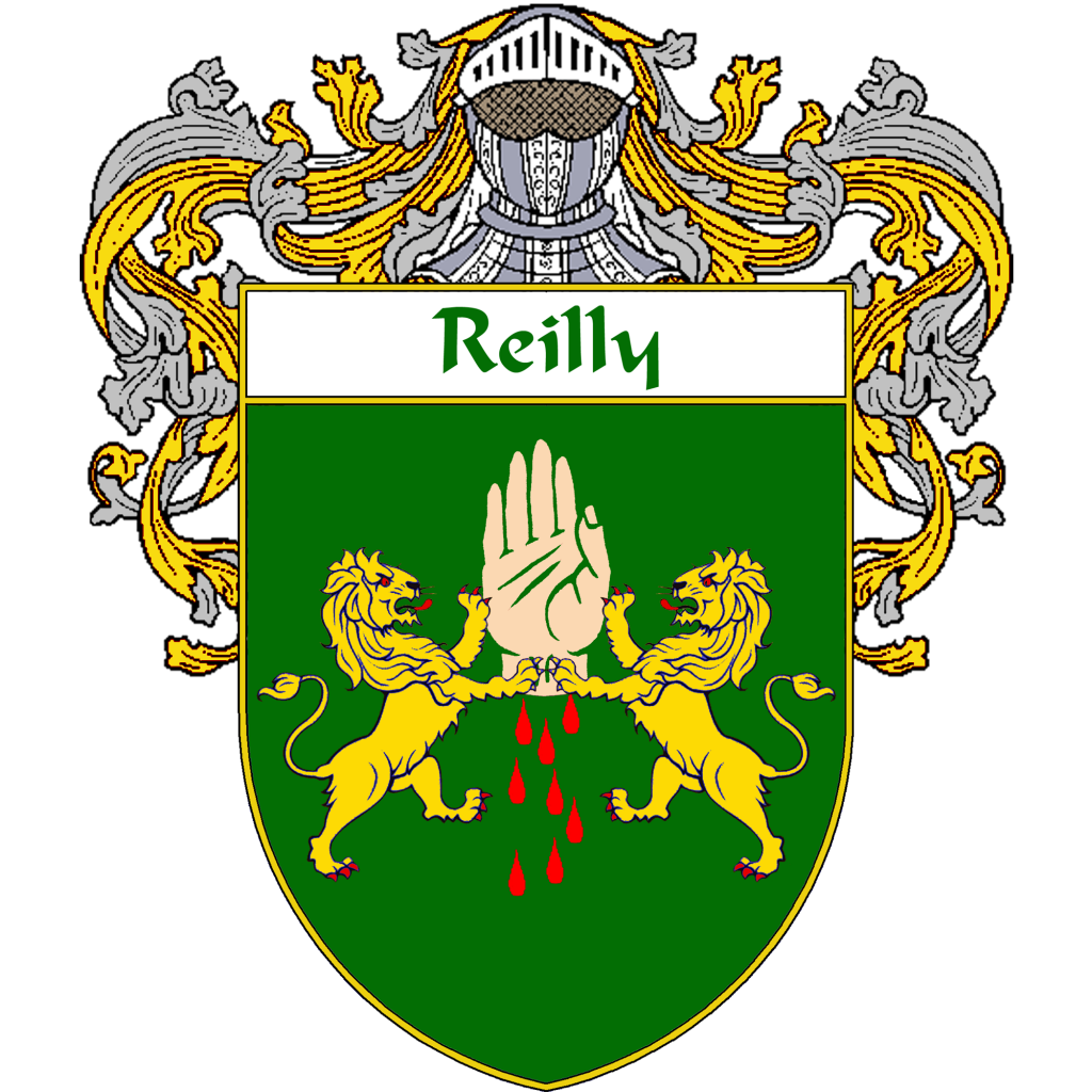 Reilly Family Crest / Coat of Arms JPG and PDF - Instant Download - $2.90
