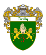 Reilly Family Crest / Coat of Arms JPG and PDF - Instant Download - $2.90