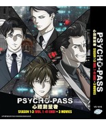 Anime DVD Psycho-Pass Season 1-3 (Vol. 1 -41 End) + 3 Movies Collections - $29.69