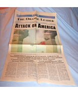 Attack on America Newspaper-Orange Leader-Orange, TX-Extra-Sept. 11, 200... - $10.00