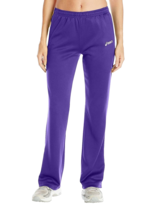 Asics Cali Purple Volleyball Warmup Training Pants Womens Sz M Medium Pockets - £35.58 GBP