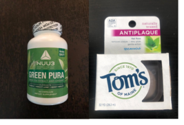 Kit of Tom&#39;s Of Maine Flat Floss &amp; Green Pura Green Tea - $19.41 CAD