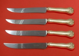 Lancaster by Gorham Sterling Silver Steak Knife Set 4pc Large Texas Sized Custom - €313,67 EUR