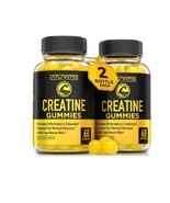 Creatine Monohydrate Gummies for Strength &amp; Athletic Performance 2 Pack - £19.43 GBP