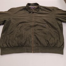 Faconnable Jacket Men's Green Full Zip Bomber Jacket Water Resistant Sz LL (2XL) image 15