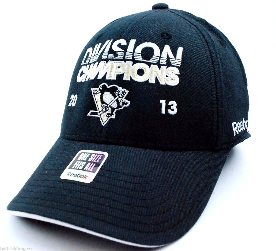 Pittsburgh Penguins 2013 NHL Division Champions Flex Hockey Cap Hat  OSFM - $17.05