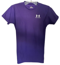 Under Armour Heat Gear Women&#39;s Active Top Short Sleeve Crew Neck Size S ... - $9.89