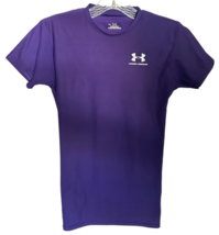 Under Armour Heat Gear Women&#39;s Active Top Short Sleeve Crew Neck Size S ... - £7.72 GBP