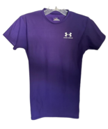 Under Armour Heat Gear Women&#39;s Active Top Short Sleeve Crew Neck Size S ... - $9.89