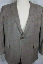 NEW Brooks Brothers Grayish-Brown Saxxon Wool Sport Coat 46R Regent Fit USA - $179.99