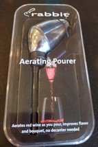 Rabbit Aerating Pourer To Improve Flavors And Maximize Bouquets Of A Red... - $11.26