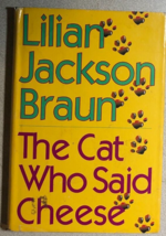 THE CAT WHO SAID CHEESE by Lilian Jackson Braun (1996) Putnams mystery hardcover - £11.81 GBP