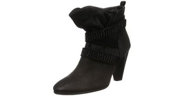 ECCO Shape 75 Slouch Booties Black Crystal Straps  41, 9.5  - £34.85 GBP