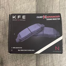 KFE Brake Systems Quiet Advanced Ceramic Brake Pad Set 100% Asbestos Free - $26.57