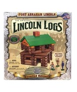 Lincoln Logs 2002 Limited Edition Centennial Fort Abraham Lincoln Tin Bo... - $1,886.91 MXN