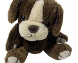 Steven Smith Puppy Plush 5 Inch Mini Brown White Seated Hound Beanie Stu... - £11.88 GBP