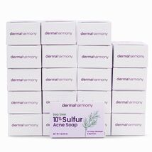 10% Sulfur Soap with Tea Tree Oil DermaHarmony - 4oz, 20 Bars (Carton) - $106.42