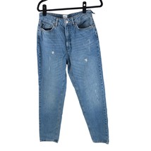 BDG Urban Outfitters Womens Mom High Rise Jeans Distressed Medium Wash 28 - £15.05 GBP