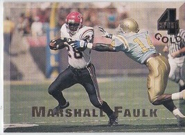 G) 1994 Classic 4 Sport Trading Card GOLD Marshall Faulk #52 - £1.59 GBP