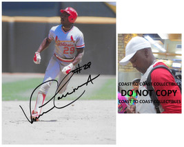 Vince Coleman signed St Louis Cardinals baseball 8x10 photo proof COA au... - £62.21 GBP