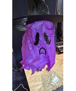 3 Piece Glowing Witch Hat Specter Halloween Decor with Amber LED Glow Li... - €21,40 EUR
