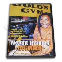 Weight Strength Training Gold&#39;s Gym #1 DVD Charles Glass bodybuilding fi... - £18.38 GBP