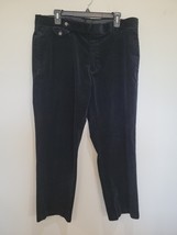 Polo Ralph Lauren Mens 38x30 Pants Suffield Corduroy Pant Black Classic - $28.45