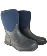 Bogs Kids Boots - Navy and Black Size Youth 4 Euro 37 Waterproof Snow boots - $41.16