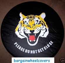 TIGER animal wheel cover rear spare tyre wheelcover soft 4x4 van caravan... - $424.80 MXN