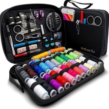 Sewing Kit For Adults &amp; Kids W/ 100 Sewing Supplies And Accessories - 24-Color T - £27.16 GBP