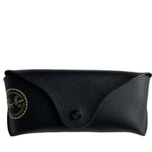Ray Ban Textured Black Leather Sun Glasses Case - $21.18