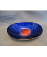 &quot;EDS&quot; Maker Mk&#39;d Hand Painted Enamel on Copper 5&quot; Dish, from Israel - £11.98 GBP