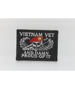 VIETNAM VET AND DAMN PROUD OF IT Airborne Paratrooper SF Patch  - $189.80 MXN