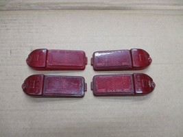 Vintage MG MGB Lucas L824 Red Side Markers Set of 4   CC1 - $64.17