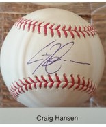 Craig Hansen Signed Autographed Official Major League (OML) Baseball - C... - £13.70 GBP