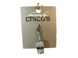 Charming By Chico&#39;s Mini Whistle Charm for Purse, Bracelet or KeyRing.  NEW - $10.99