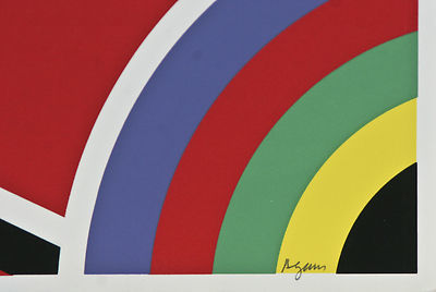"The Festival Meal" By Yaacov Agam Signed Since The Haggadah Passation #99/99... Item image 2