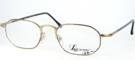 LUX de PARIS LUXON 5 03 GOLD /BLACK EYEGLASSES GLASSES FRAME 50-19-140mm "READ" - $66.87