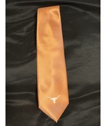 Texas Longhorns Men&#39;s Tie Orange Burnt Orange White Hook Em NCAA - $21.84 CAD