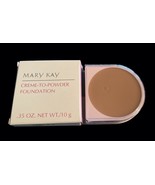 Mary Kay Beige 4.0 Creme To Powder Foundation #310700 D Shape Pink Tray ... - £18.02 GBP