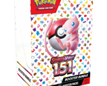 Pokemon 151 English Booster Bundle 6 packs Scarlet &amp; Violet English seal... - £44.35 GBP