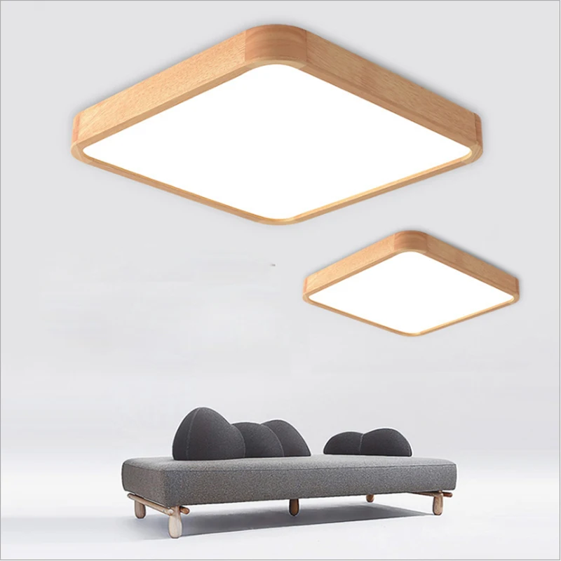Solid  LED ceiling light  light d living room square lamp room kitchen hall surf - £187.57 GBP